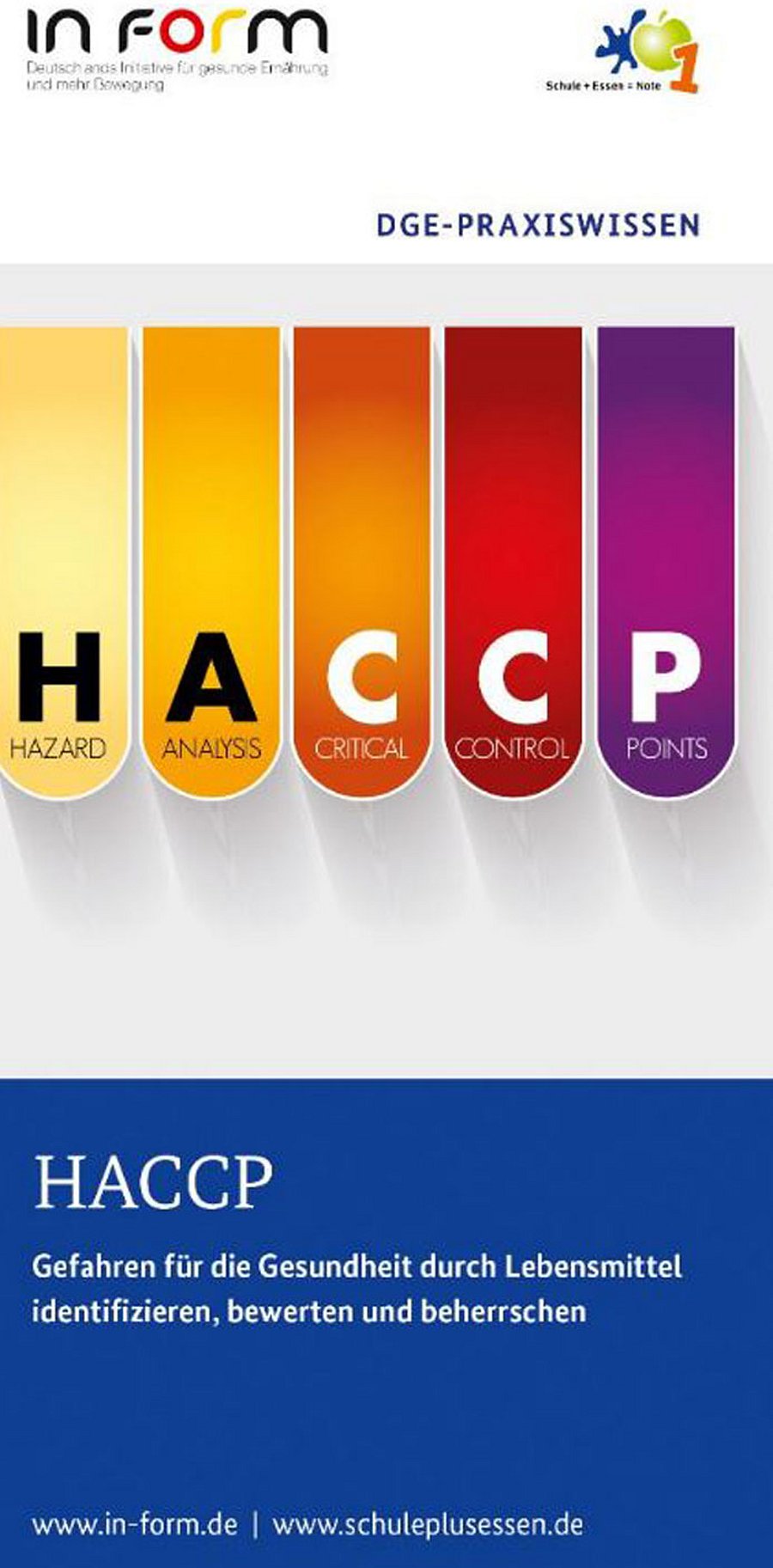 Cover der Broschüre HACCP-Konzept