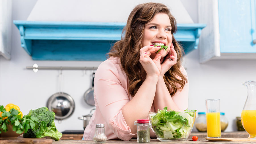 Ausschnitt Broschüre Kompass Ernährung - Ausgabe 1/2019