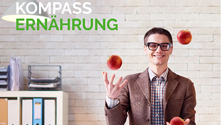 Ausschnitt Broschüre Kompass Ernährung - Ausgabe 1/2021