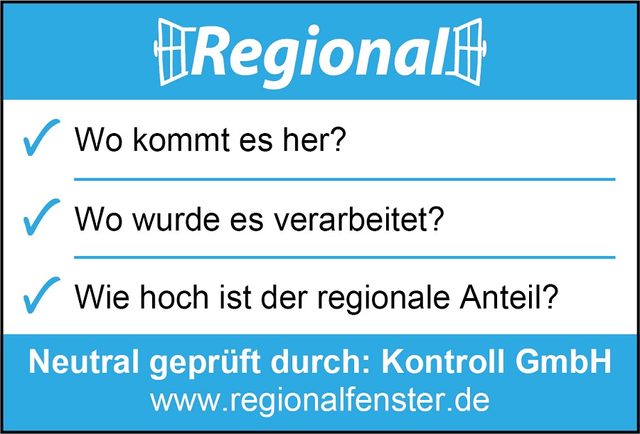 Das "Regionalfenster"-Siegel