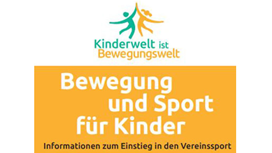 Cover der Broschüre Elterninfo "Bewegung und Sport" vom dsj.de