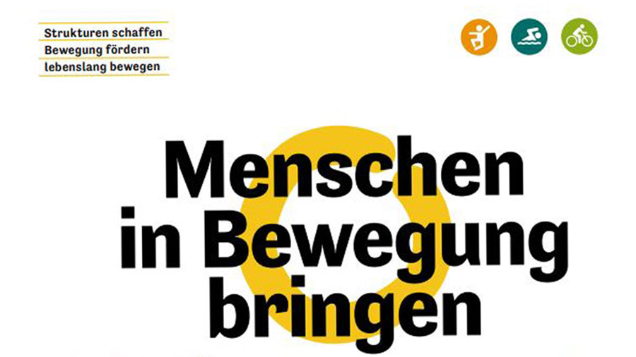 Cover der Broschüre Menschen in Bewegung bringen