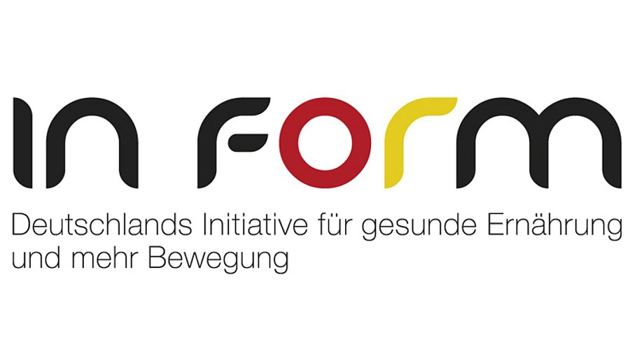 Logo - Schriftzug IN FORM, Deutschlands Initiative ...
