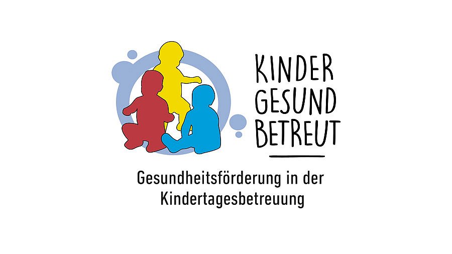 Logo des Projekts Kinder gesund betreut.